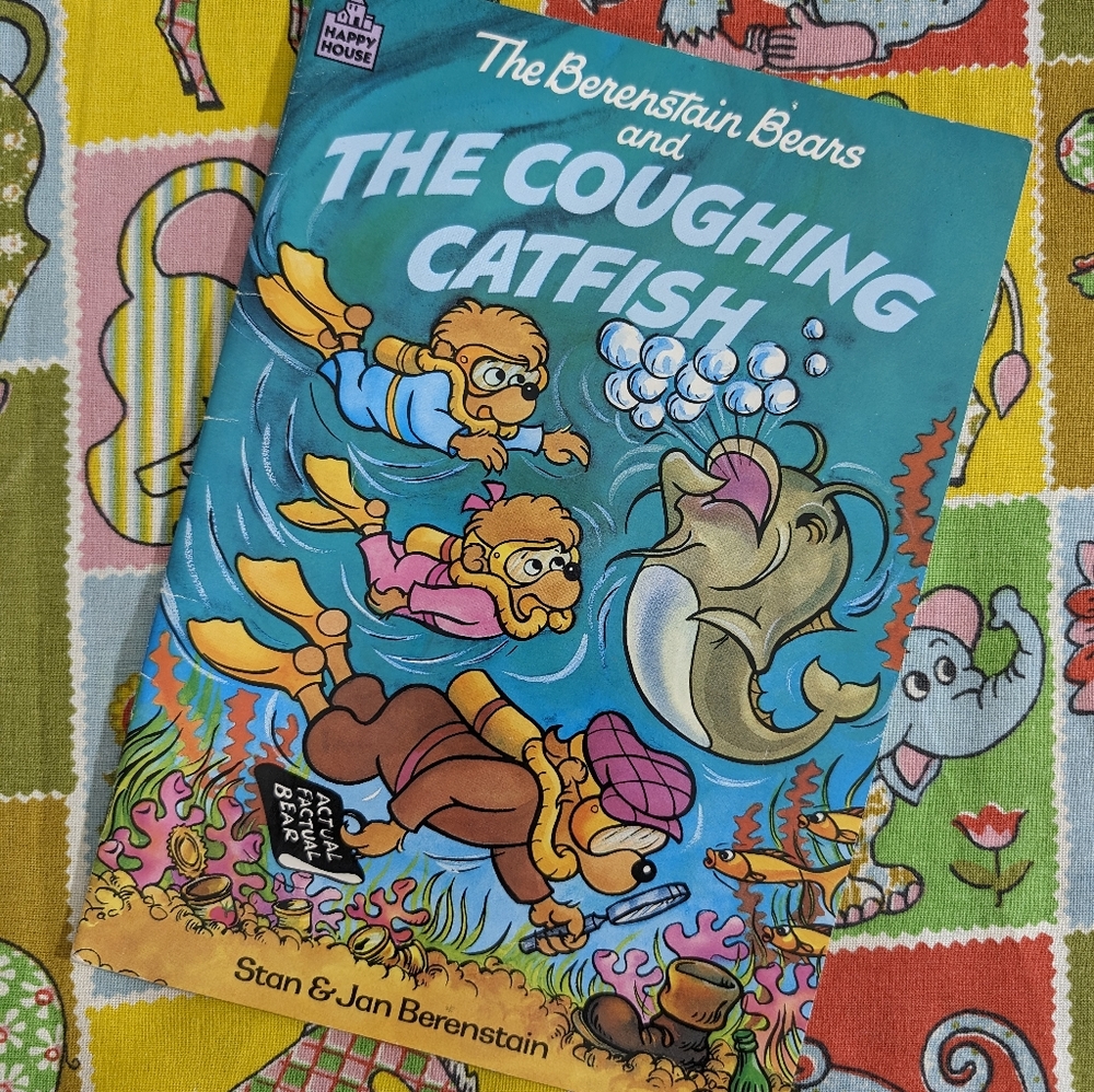 The Berenstain Bears and The Coughing Catfish | Vintage Children's Book